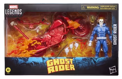 Ghost Rider Marvel Legends Action Figure Johnny Blaze with Motorcycle 15 cm (Totalpris 749,-)