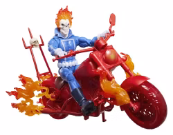 Ghost Rider Marvel Legends Action Figure Johnny Blaze with Motorcycle 15 cm (Totalpris 749,-)