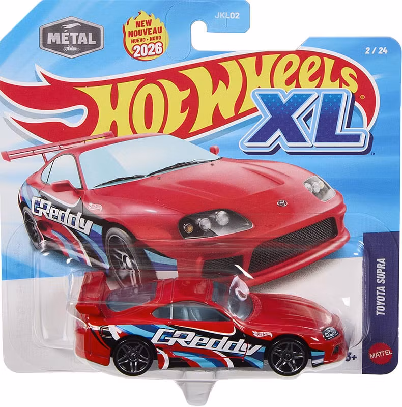 Hot Wheels XL 1:43 Skala Toyota Supra