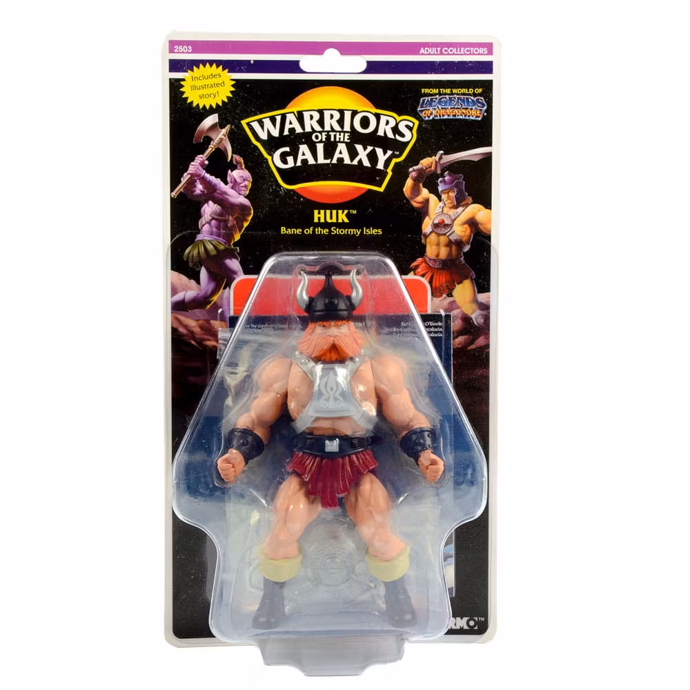 Legends of Dragonore: Warriors of the Galaxy Wave 1 Action Figure Huk 14 cm (Totalpris 629,-)