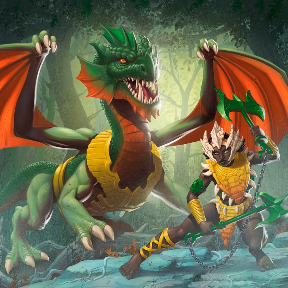 Legends of Dragonore Action Figure Scorchwing - Mother of the Forest 25 cm (Totalpris 1.495,-)