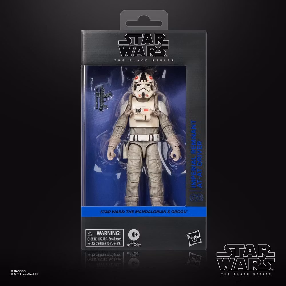 Star Wars: The Mandalorian & Grogu Black Series Action Figure Imperial Remnant AT-AT Driver 15 cm (Totalpris 369,-)