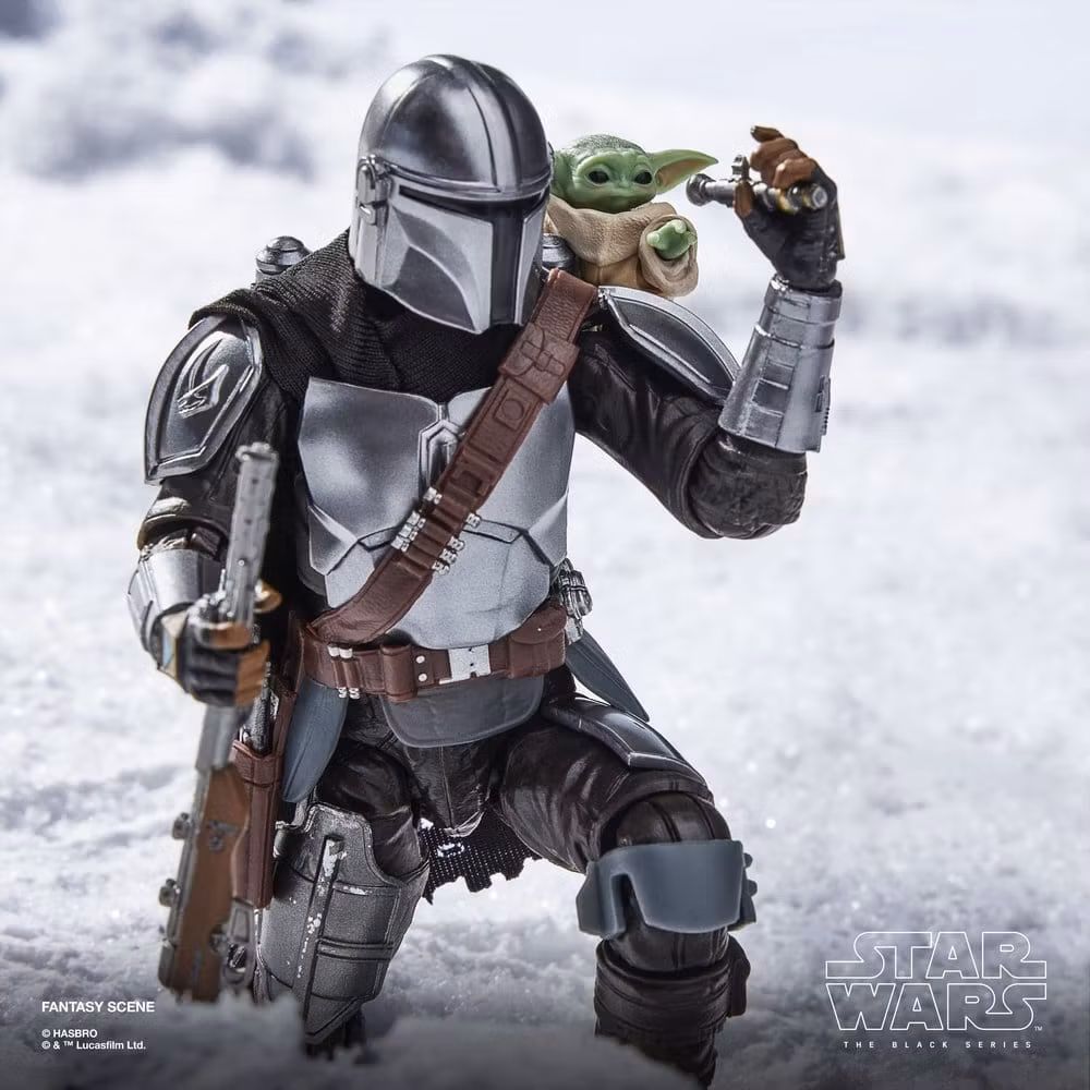 Star Wars: The Mandalorian & Grogu Black Series Action Figure The Mandalorian & Grogu 15 cm (Totalpris 498,-)