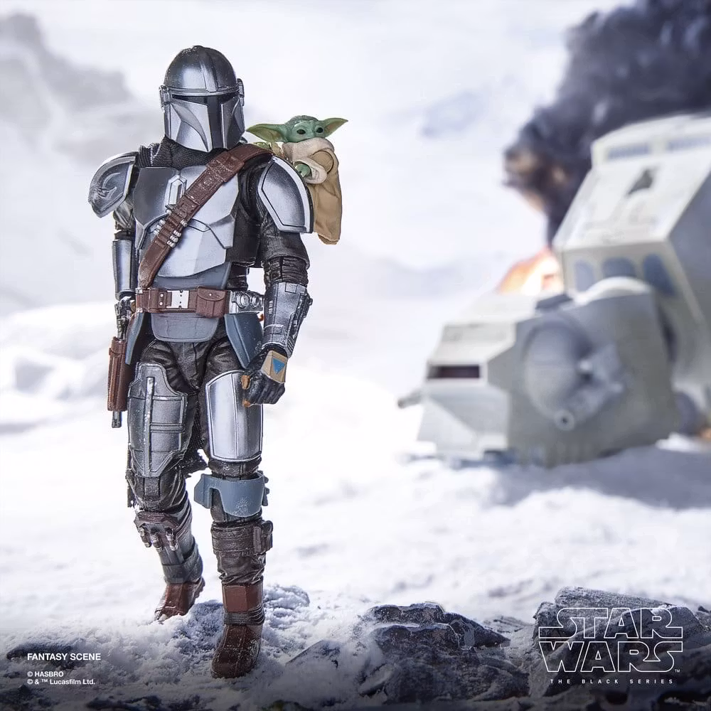 Star Wars: The Mandalorian & Grogu Black Series Action Figure The Mandalorian & Grogu 15 cm (Totalpris 498,-)
