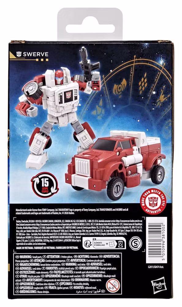 Transformers Age of the Primes Deluxe Class Action Figure Swerve 11 cm (Totalpris 379,-)