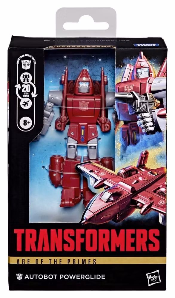 Transformers Age of the Primes Deluxe Class Action Figure Autobot Powerglide 11 cm (Totalpris 379,-)