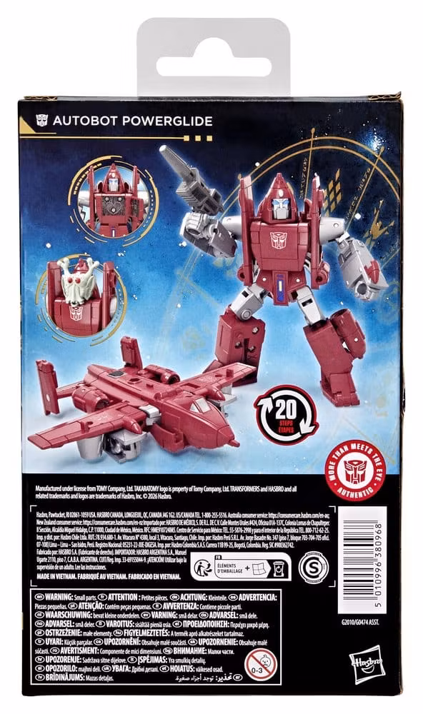 Transformers Age of the Primes Deluxe Class Action Figure Autobot Powerglide 11 cm (Totalpris 379,-)