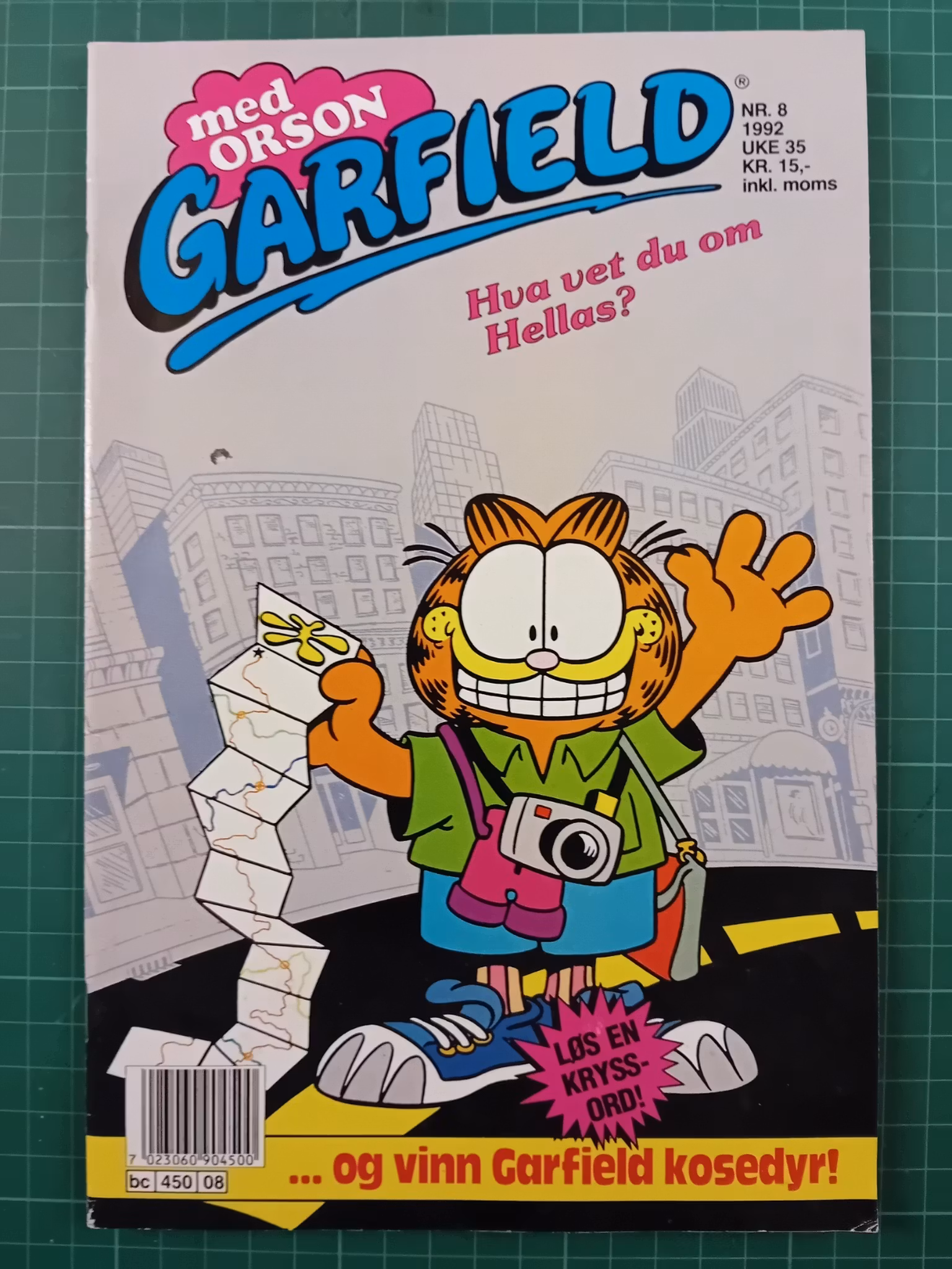 Garfield med Orson 1992 - 08
