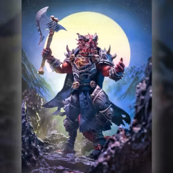 Infinite Legions Actionfigur Arkhan the Cruel (totalpris 1749,-)