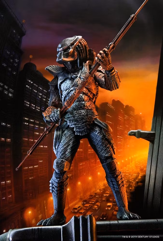 Predator 2 Action Figure City Hunter Poster Series 18 cm (Totalpris 749,-)