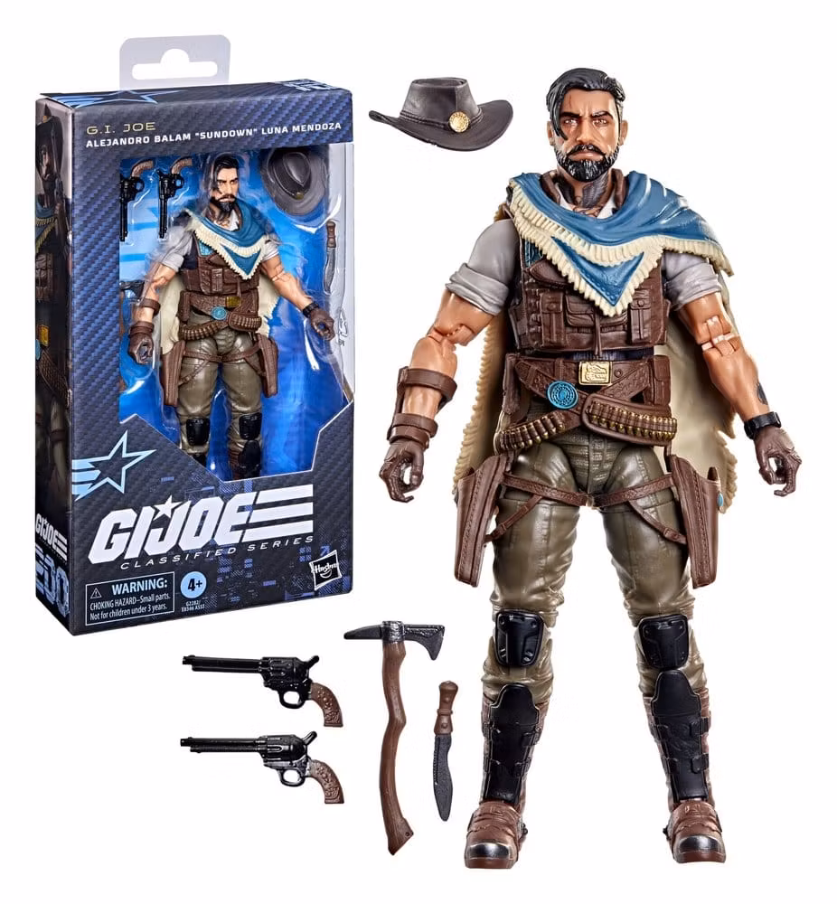 G.I. Joe Classified Series Action Figure #200 Alejandro Balam "Sundown" Luna Mendoza 15 cm (Totalpris 389,-)