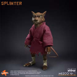 Teenage Mutant Ninja Turtles One:12 Collective Action Figure 1/12 Splinter 17 cm (Totalpris 1995,-)