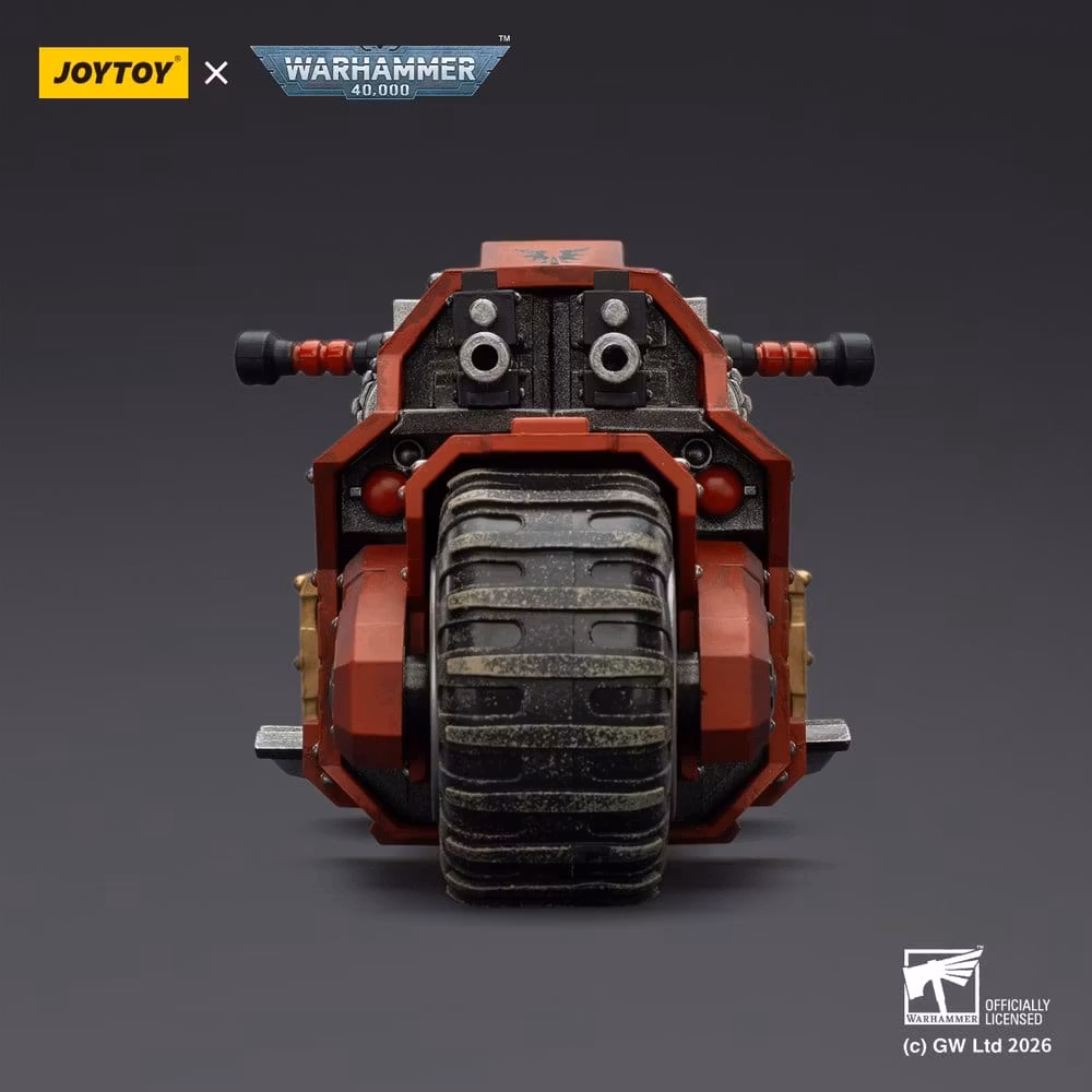 Warhammer 40,000 Raider-pattern Combat Bike Blood Angels with twin-linked bolt rifles 22 cm (Totalpris 459,-)