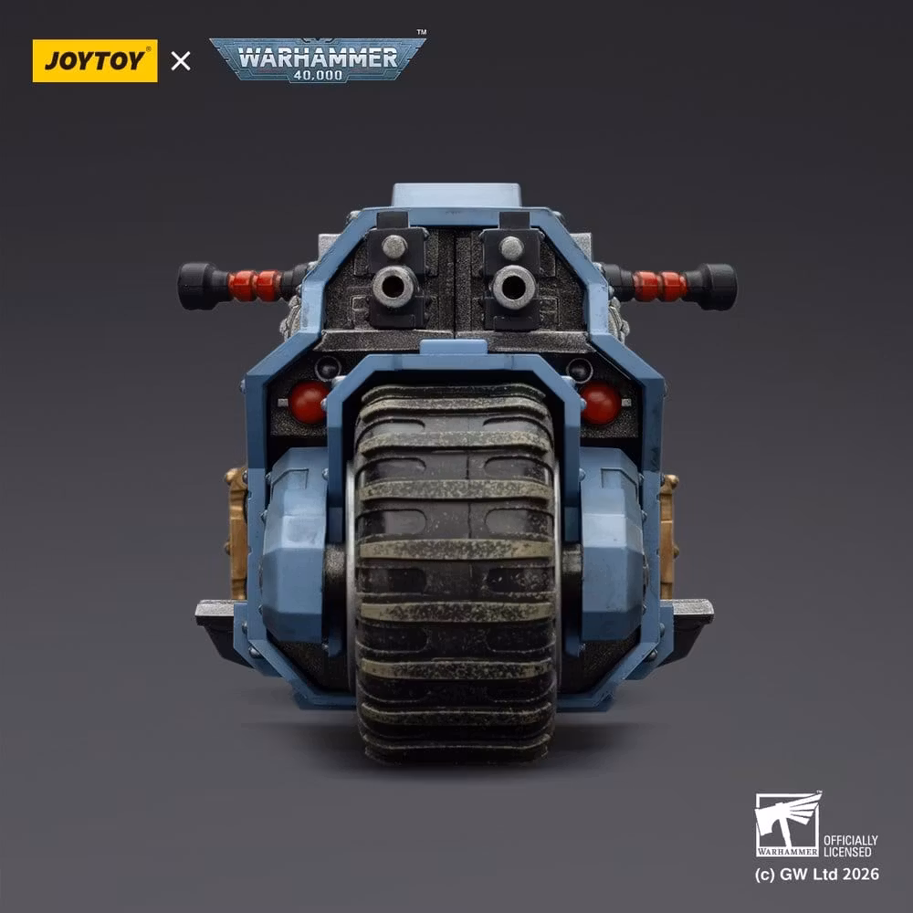 Warhammer 40,000 Raider-pattern Combat Bike Space Wolves with twin-linked bolt rifles 22 cm (Totalpris 459,-)