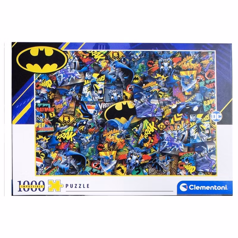 Puslespill Batman collage Panorama (1000 biter)