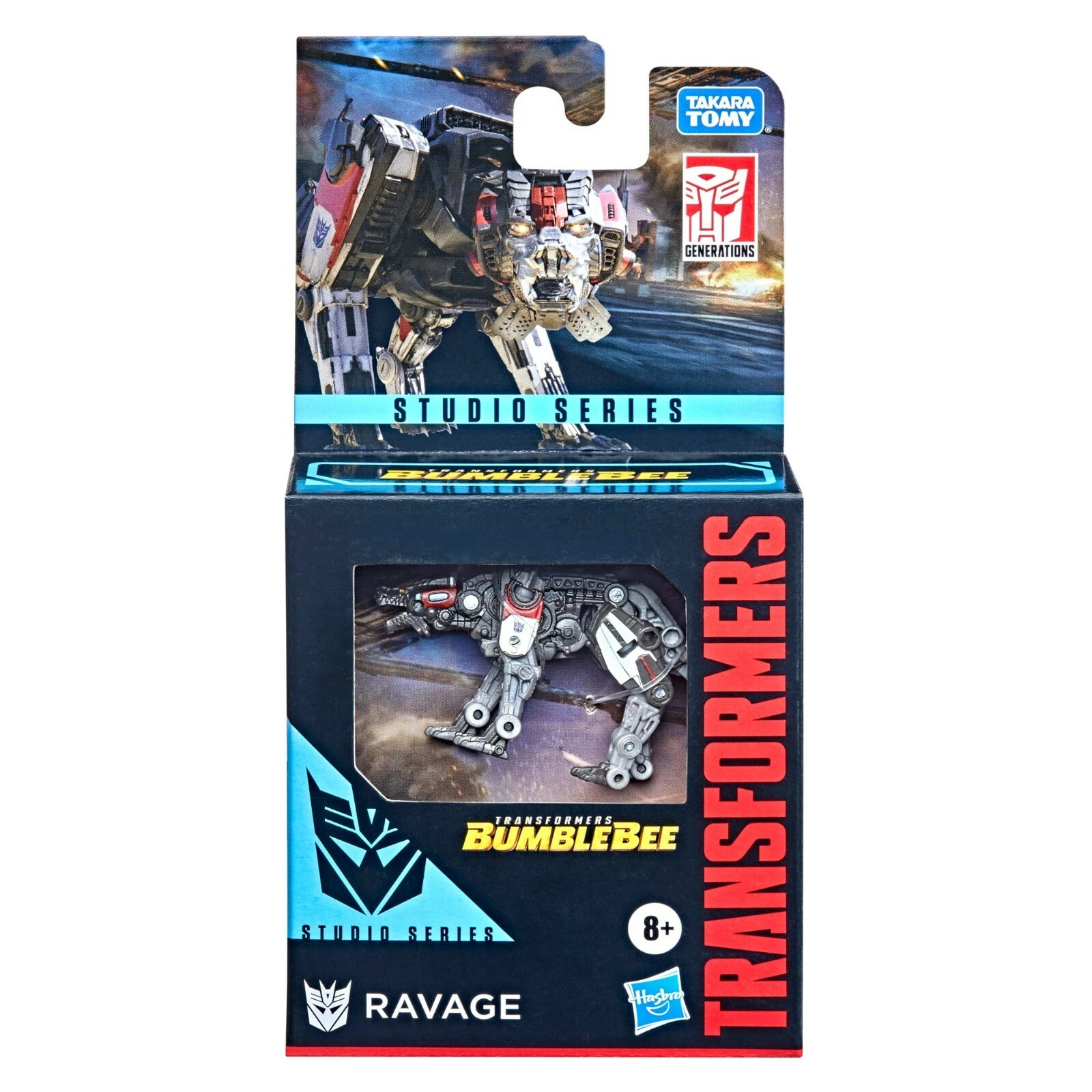 Transformers Studio Series Core Class Bumblebee: The Movie Ravage 8cm