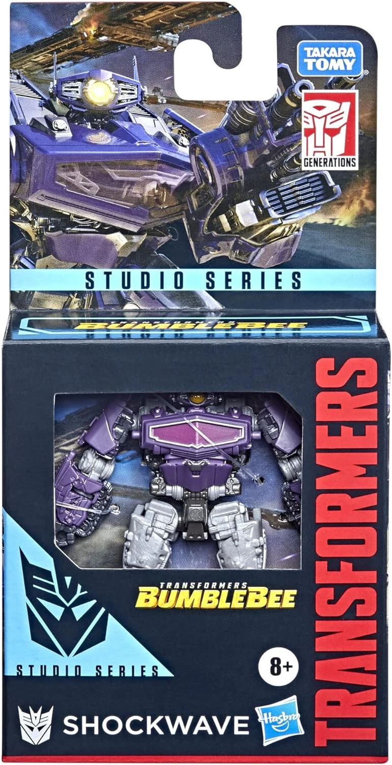 Transformers Studio Series Core Class Bumblebee: The Movie Shockwave 8cm