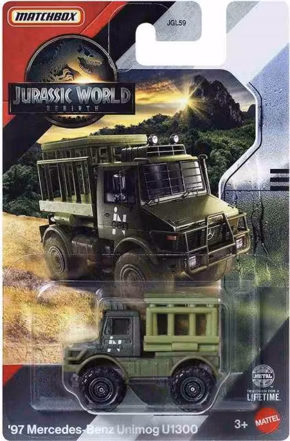 Jurassic World Rebirth : 1997 Mercedes-Benz Unimog U1300