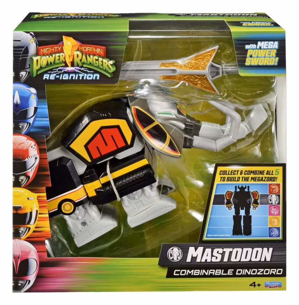 Mighty Morphin Power Rangers Combinable Dinozord Action Figure Mastodon 23 cm (Totalpris 349,-)