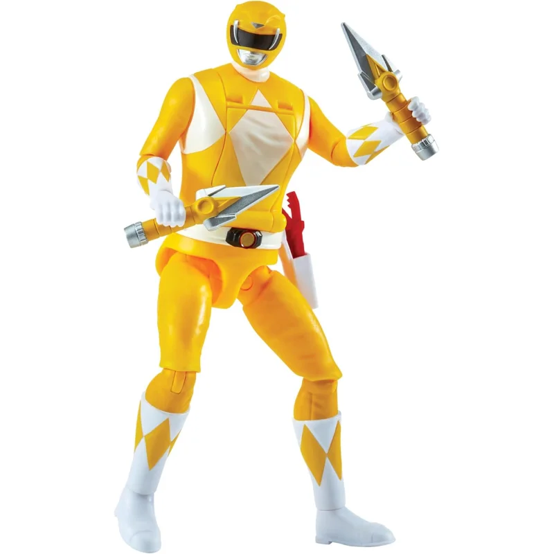 Mighty Morphin Power Rangers Season 2 Auto-Morphin Action Figure Yellow Ranger (Totalpris 189,-)