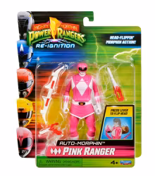 Mighty Morphin Power Rangers Action Figure Auto-Morphin Pink Ranger 12 cm (Totalpris 229,-)