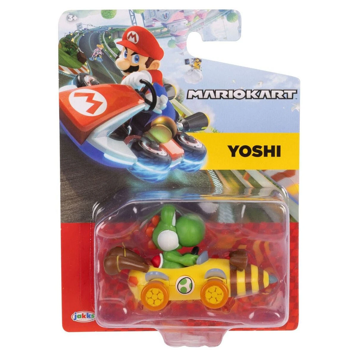 Mario Kart Yoshi in Bumble Bee Car