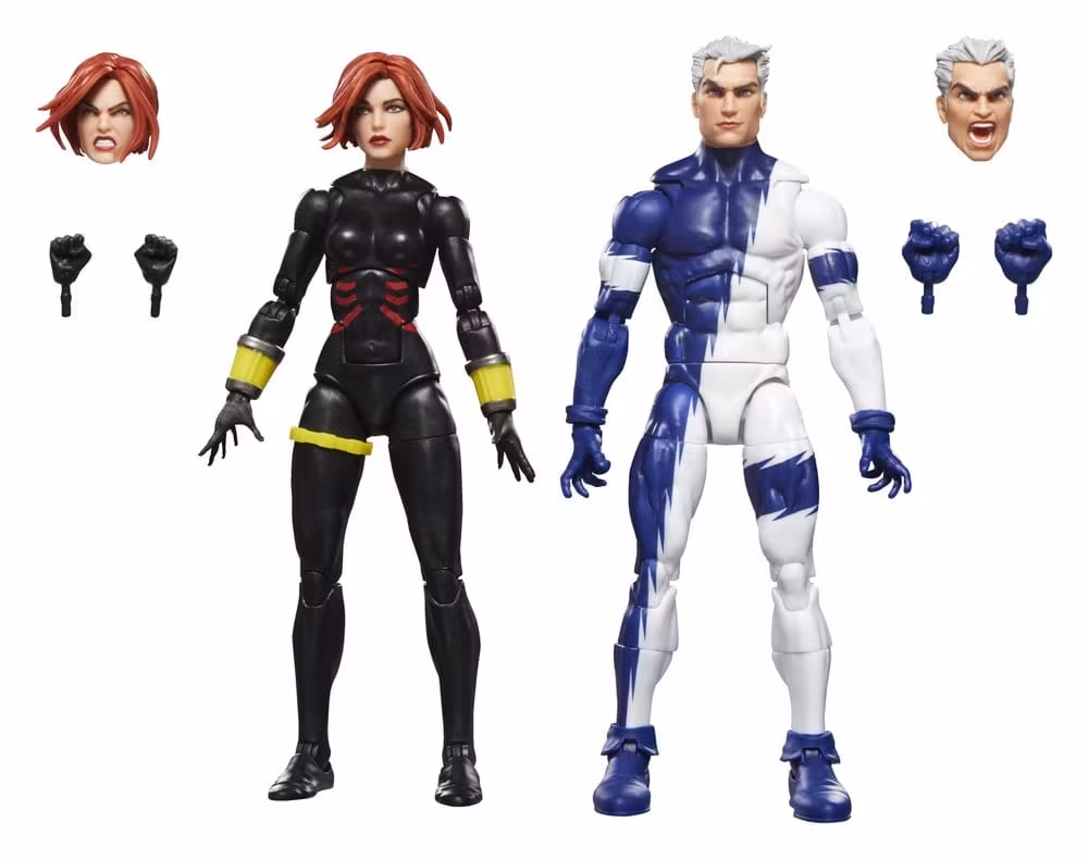Avengers Marvel Legends Action Figure 2-Pack Black Widow & Quicksilver 15 cm (Totalpris 749,-)