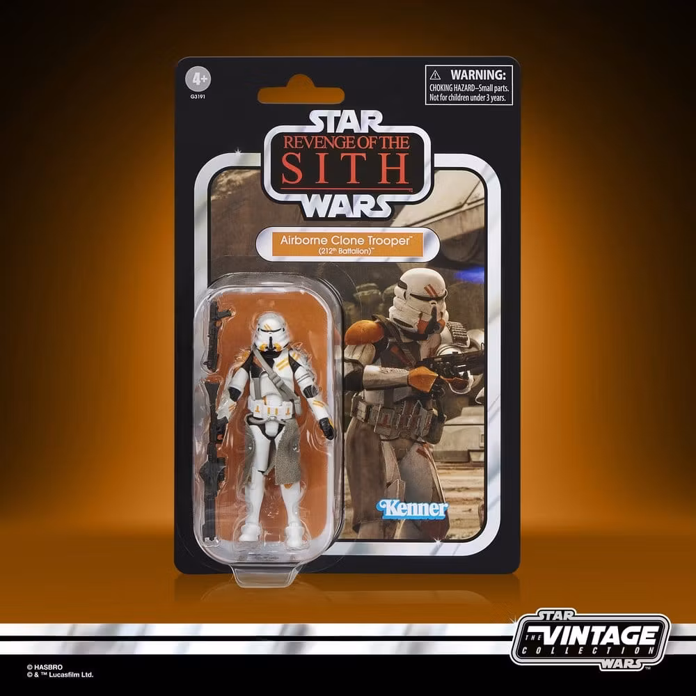 Star Wars Episode III Vintage Collection Action Figure 2-Pack Obi-Wan Kenobi & Airborne Clone Trooper 10 cm (Totalpris 549,-)