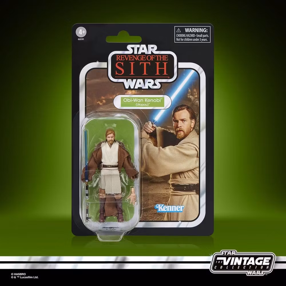 Star Wars Episode III Vintage Collection Action Figure 2-Pack Obi-Wan Kenobi & Airborne Clone Trooper 10 cm (Totalpris 549,-)