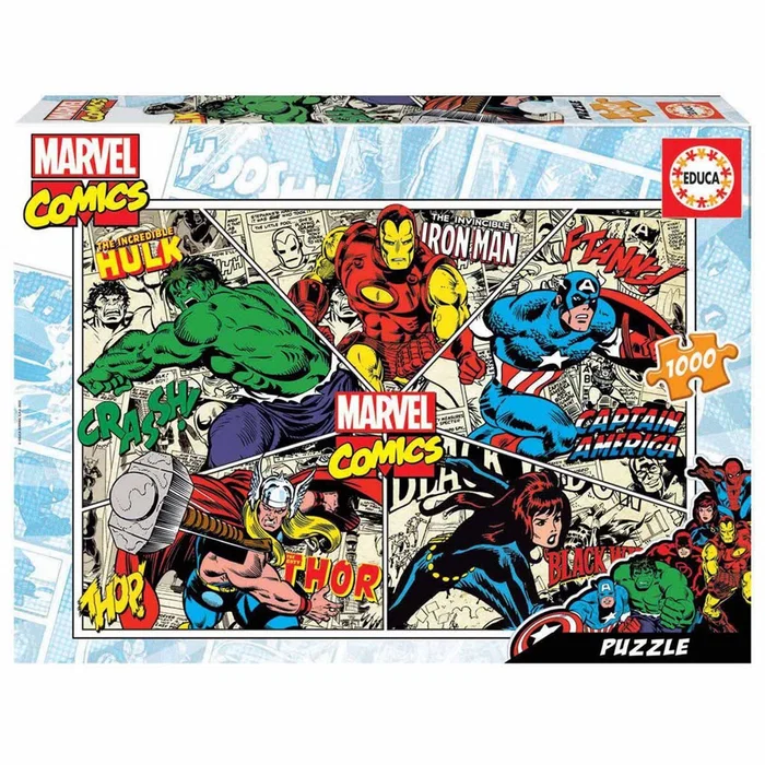 Puslespill Marvel classic comics (1000 biter)