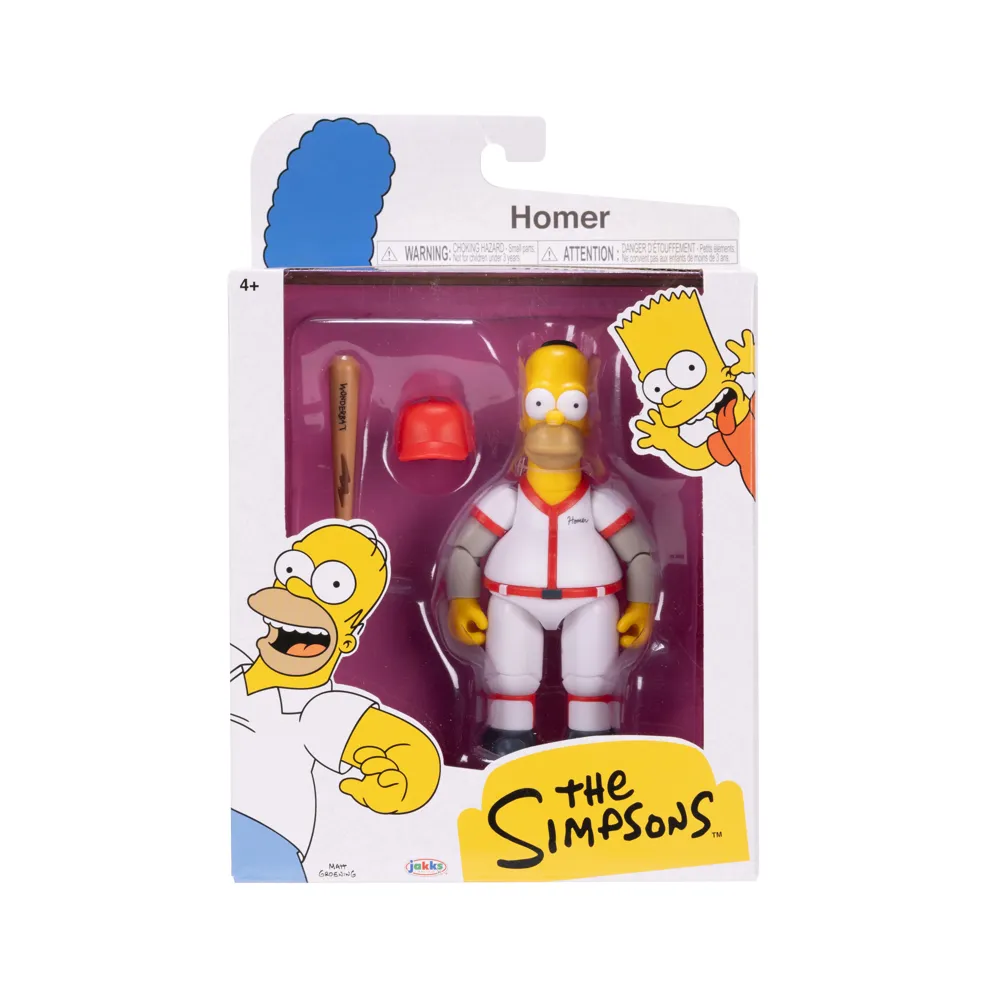 The Simpsons 12 cm Homer baseball