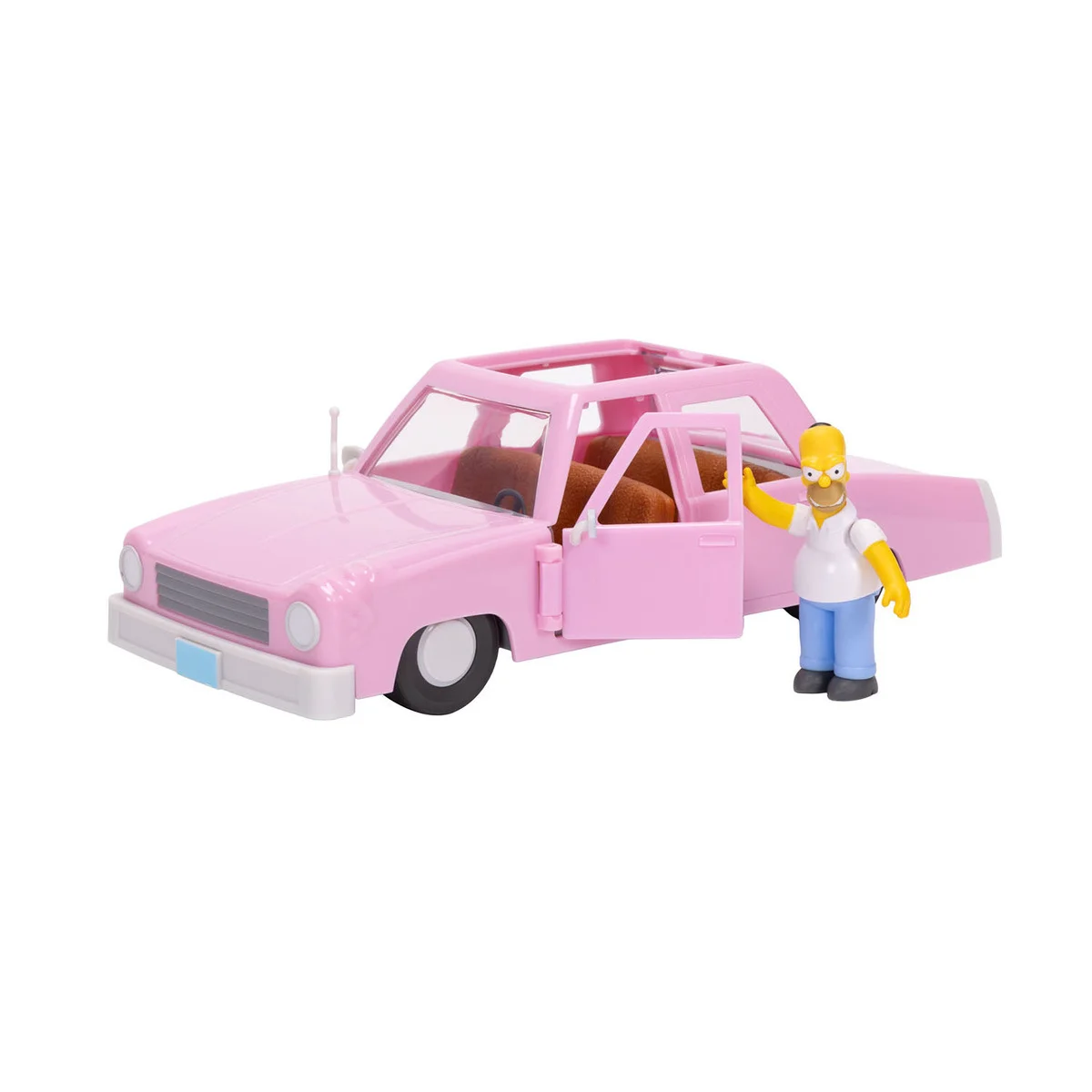The Simpsons 6 cm Familie sedan m/angry Homer