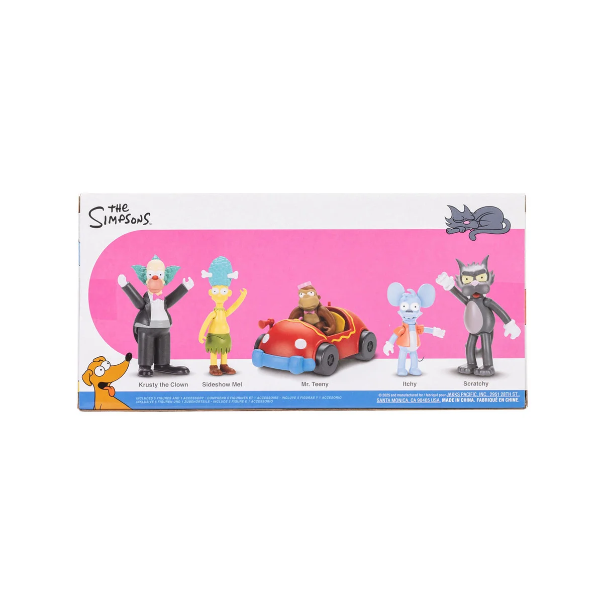 The Simpsons 6 cm Krusty the Clown show Multi-pack