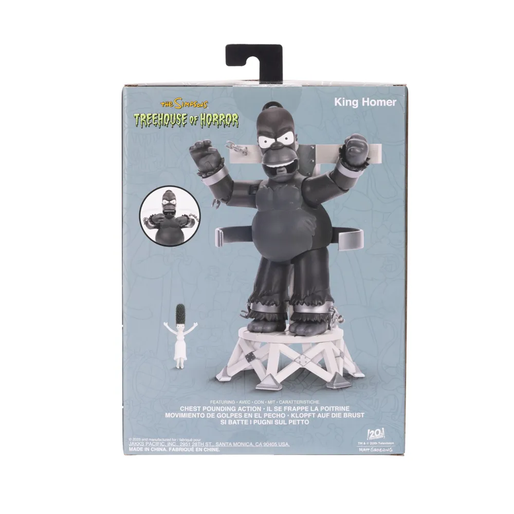 The Simpsons 12 cm King Homer (Treehouse of horror) Premium figure