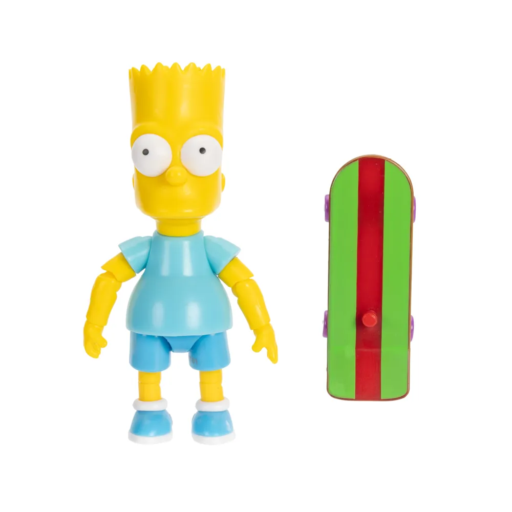 The Simpsons 12 cm Bart med skateboard