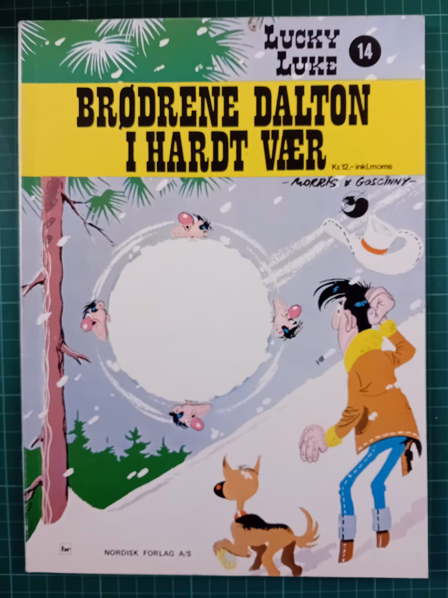 Lucky Luke 14 Brødrene Dalton i hardt vær