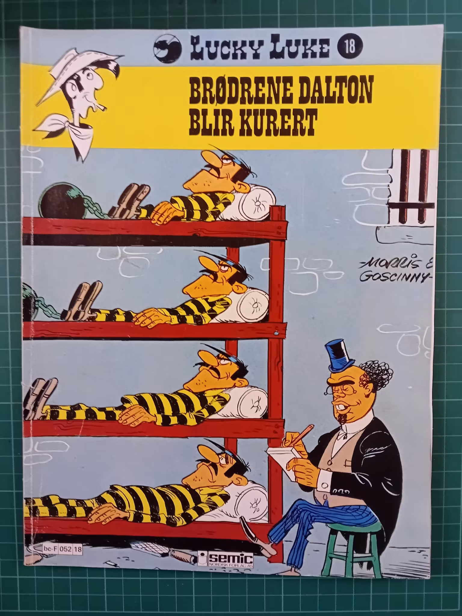 Lucky Luke 18 Brødrene Dalton blir kurert