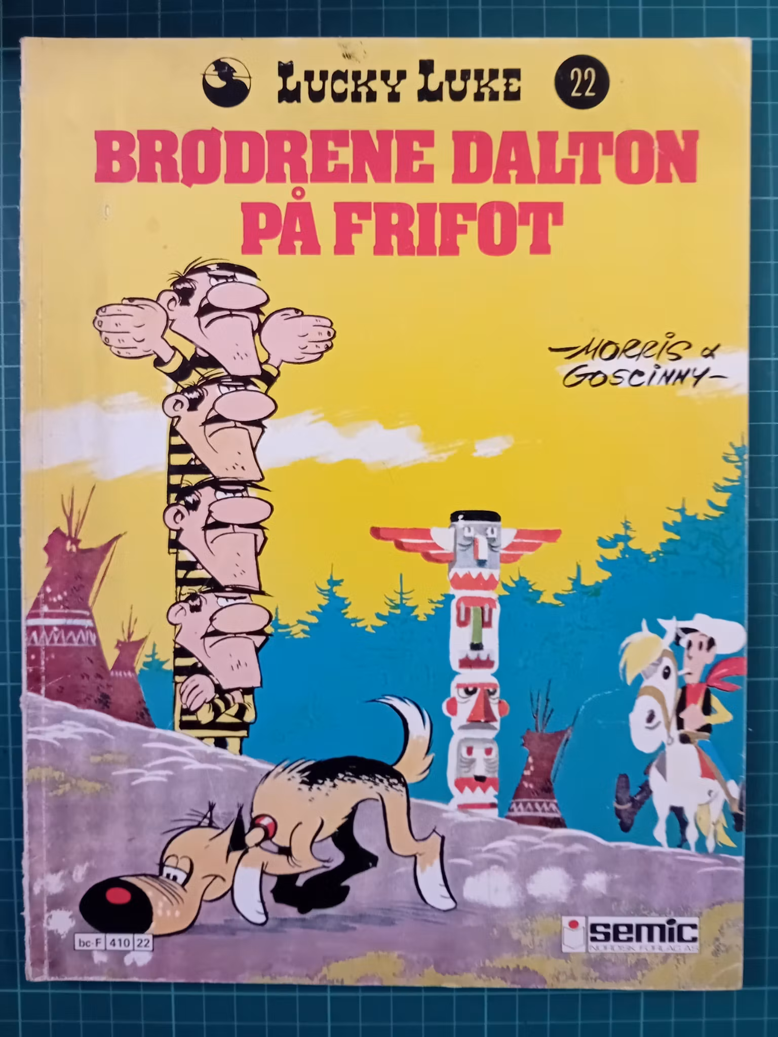 Lucky Luke 22 Brødrene Dalton på frifot