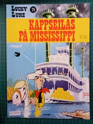 Lucky Luke 29 Kappseilas på Mississippi