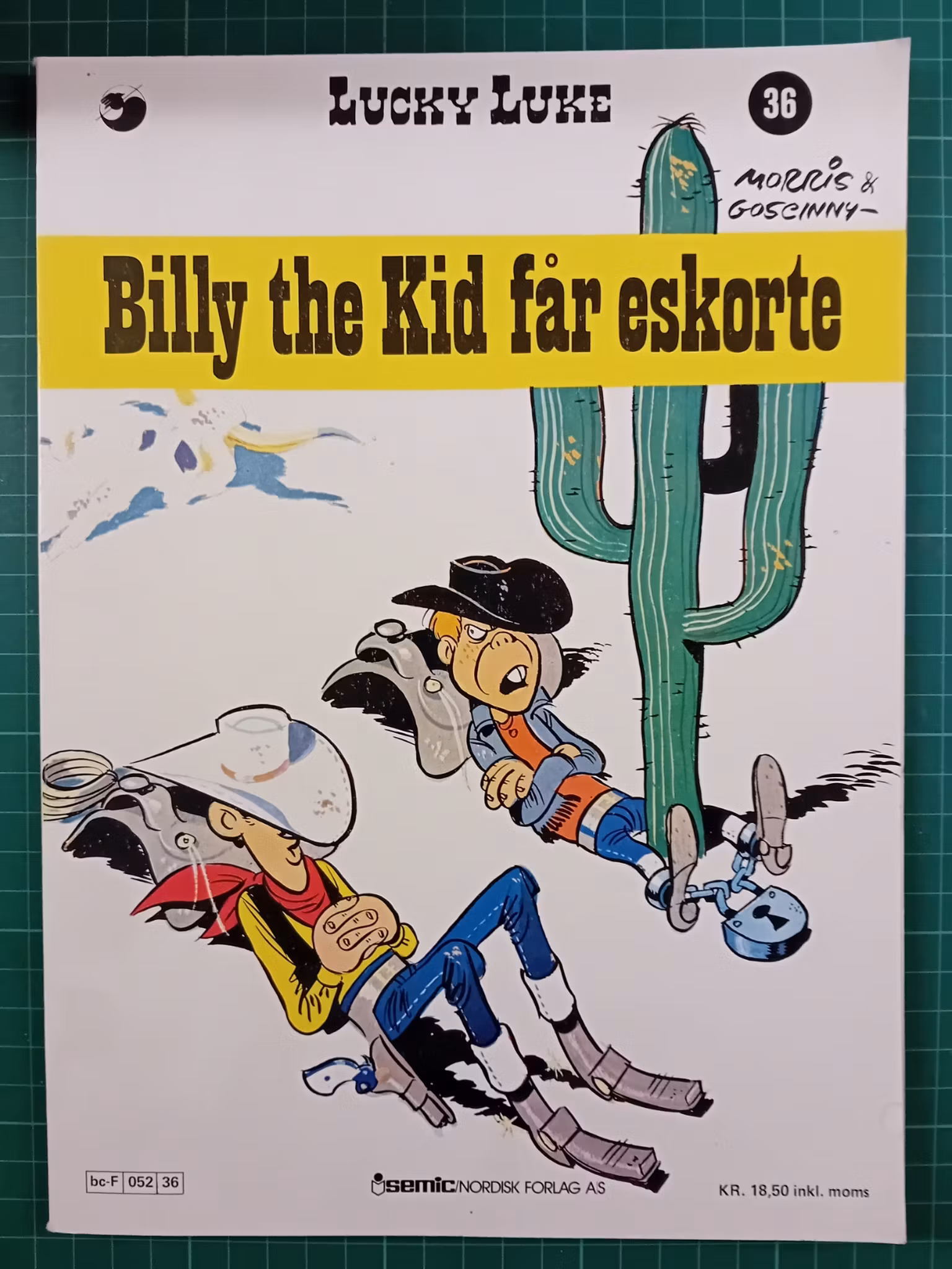 Lucky Luke 36 Billy the Kid får eskorte