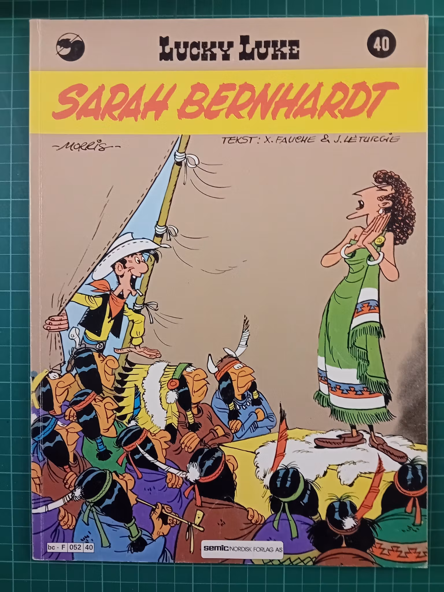Lucky Luke 40 Sarah Bernhardt