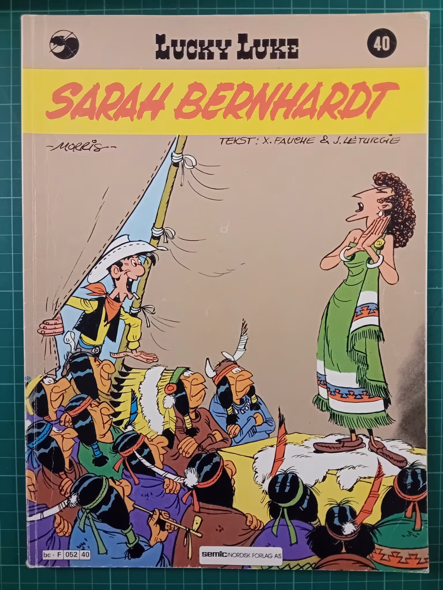 Lucky Luke 40 Sarah Bernhardt