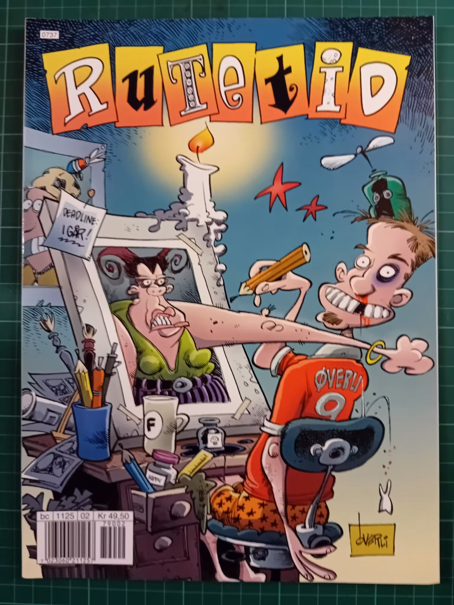 Rutetid album deadline i går