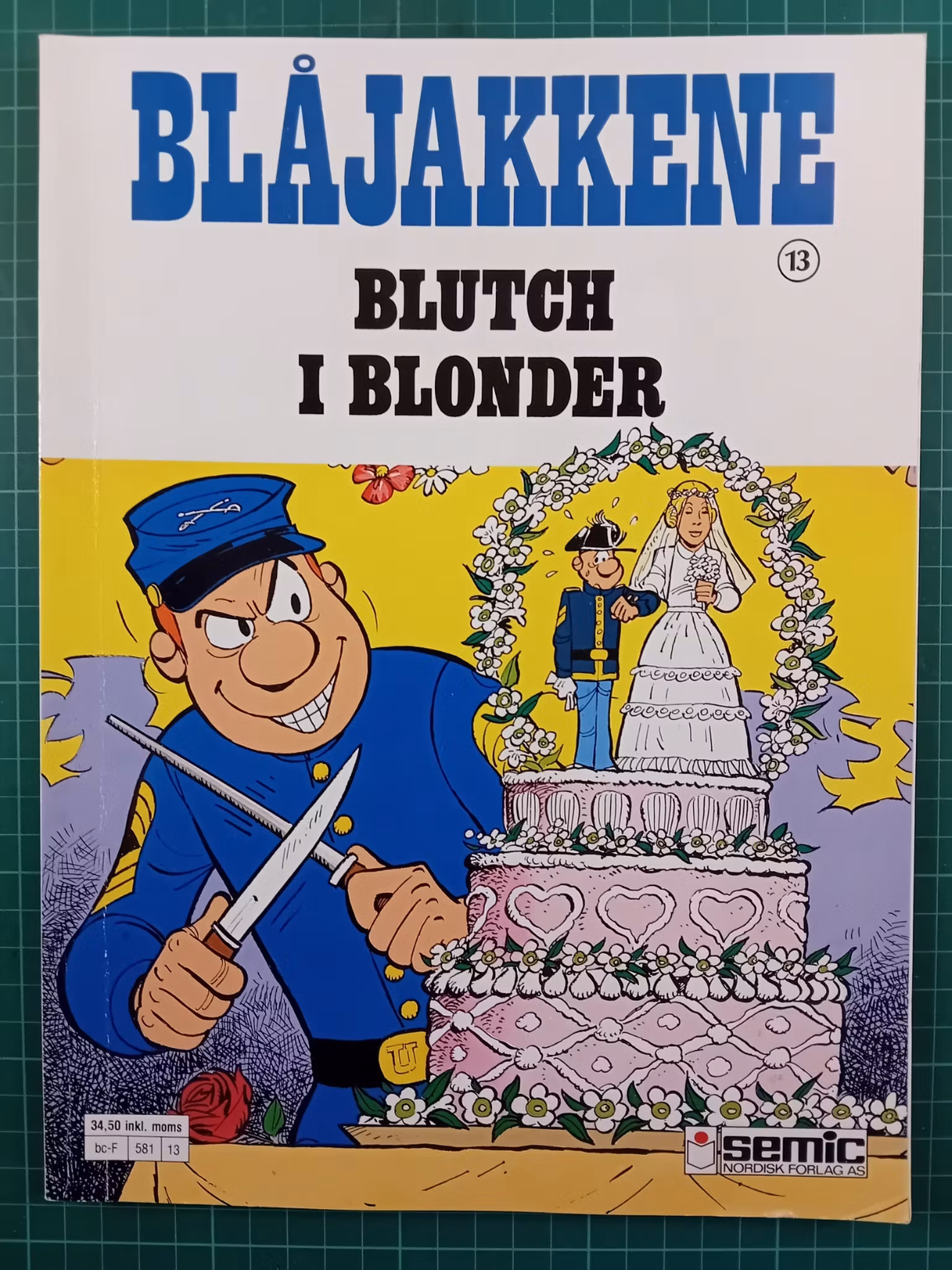 Blåjakkene 13 Blutch i blonder