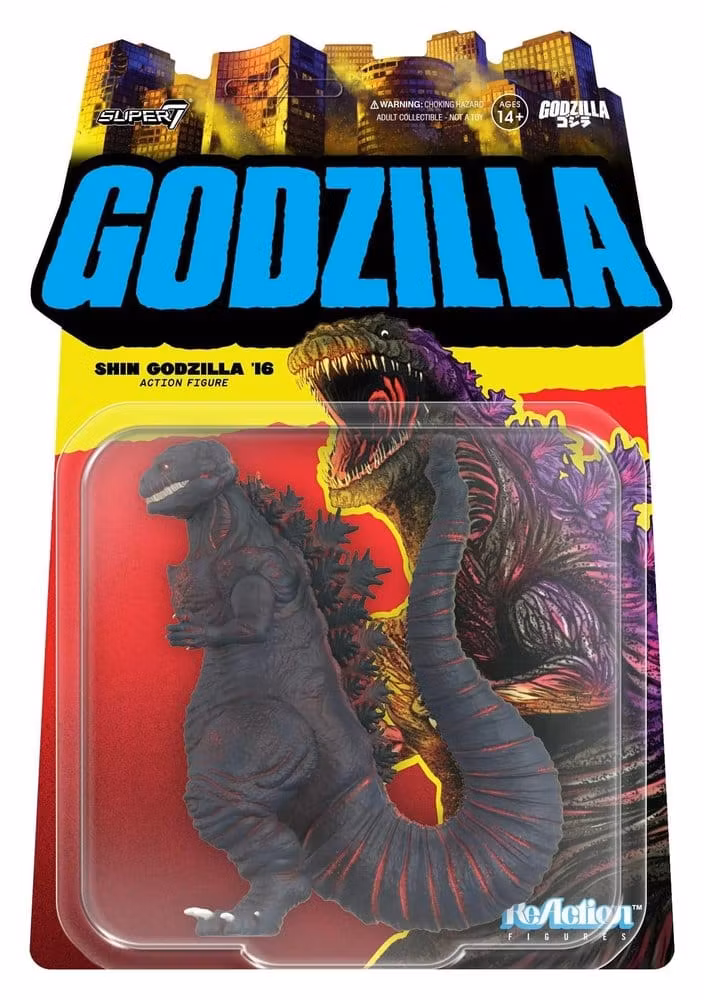 Godzilla Toho ReAction Action Figure Godzilla (Shin) 10 cm (Total pris 249,-)
