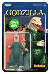 Godzilla Toho ReAction Action Figure Godzilla Model Kit (Glow) 10 cm (Total pris 249,-)