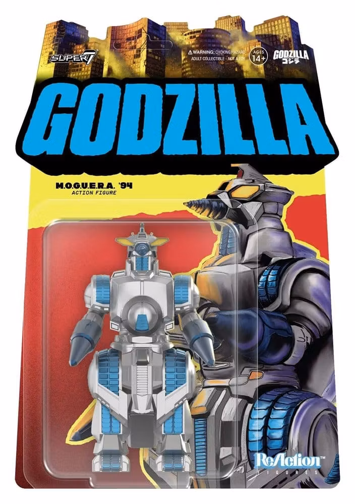 Godzilla Toho ReAction Action Figure M.O.G.U.E.R.A. 10 cm (Total pris 249,-)