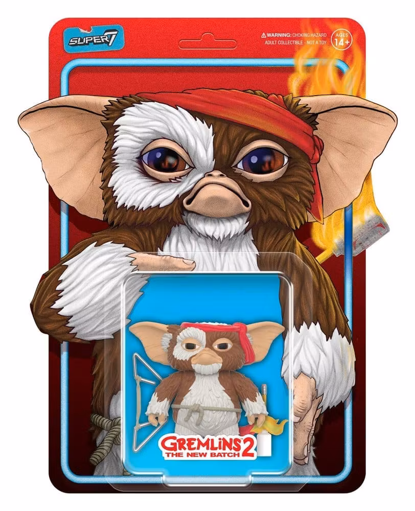 Gremlins ReAction Action Figure Gizmo (Battle Ready Character Card) 10 cm (Total pris 249,-)