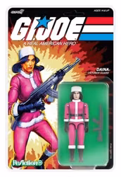 GI Joe ReAction+ Action Figure Wave 07 Daina (Cartoon) 10 cm (Total pris 249,-)