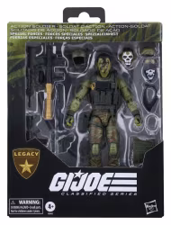 G.I. Joe Classified Series Legacy Collection Action Figure Action Soldier - Special Forces 15 cm (Totalpris 529,-)